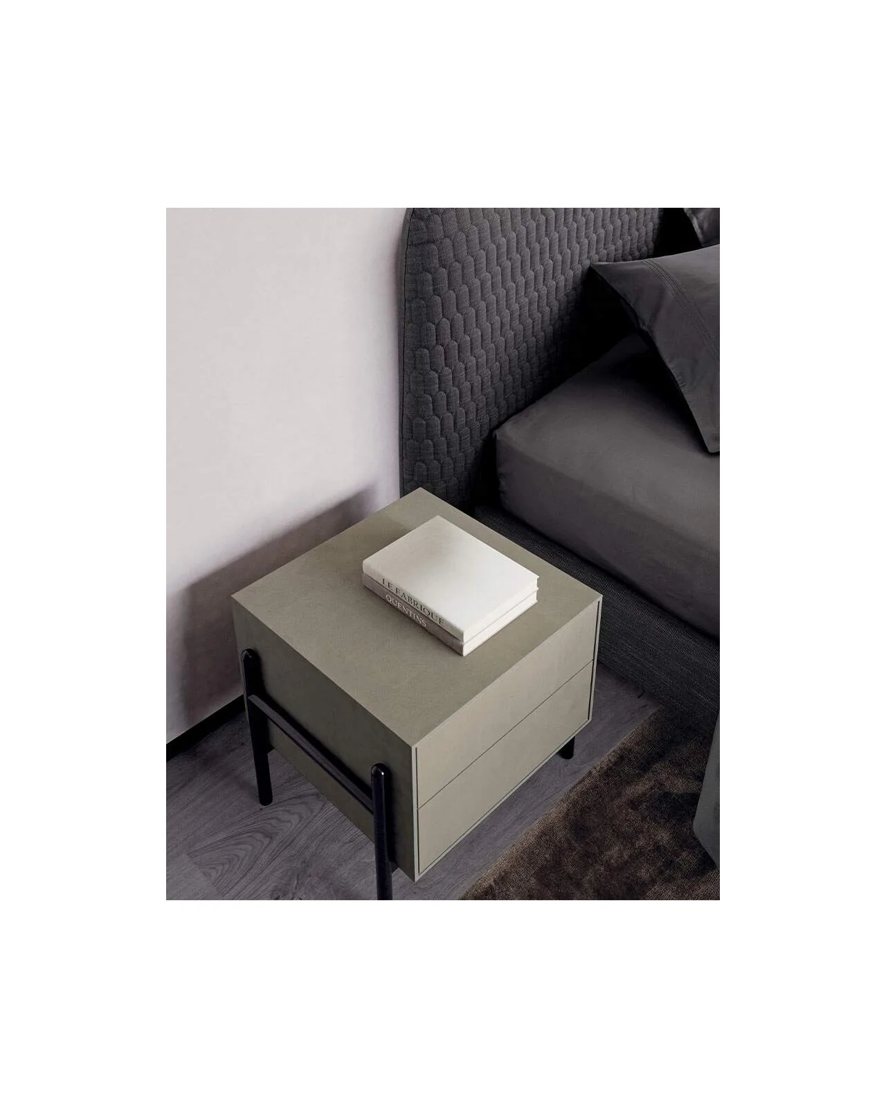 Supernova nightstand by Dall'Agnese, in an interior setting, photo 1 of 4