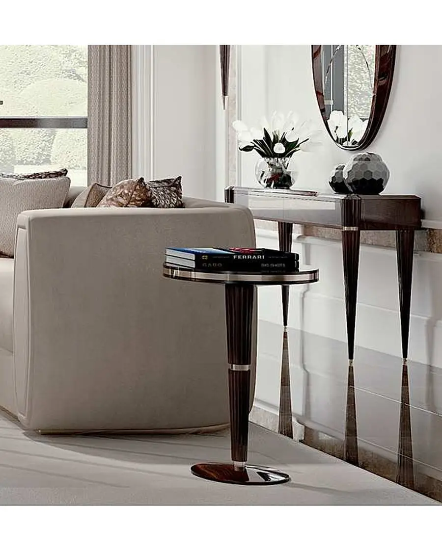 Ellipse Round Side Table, Art. 9026, Francesco Pasi, photo 8 of 18