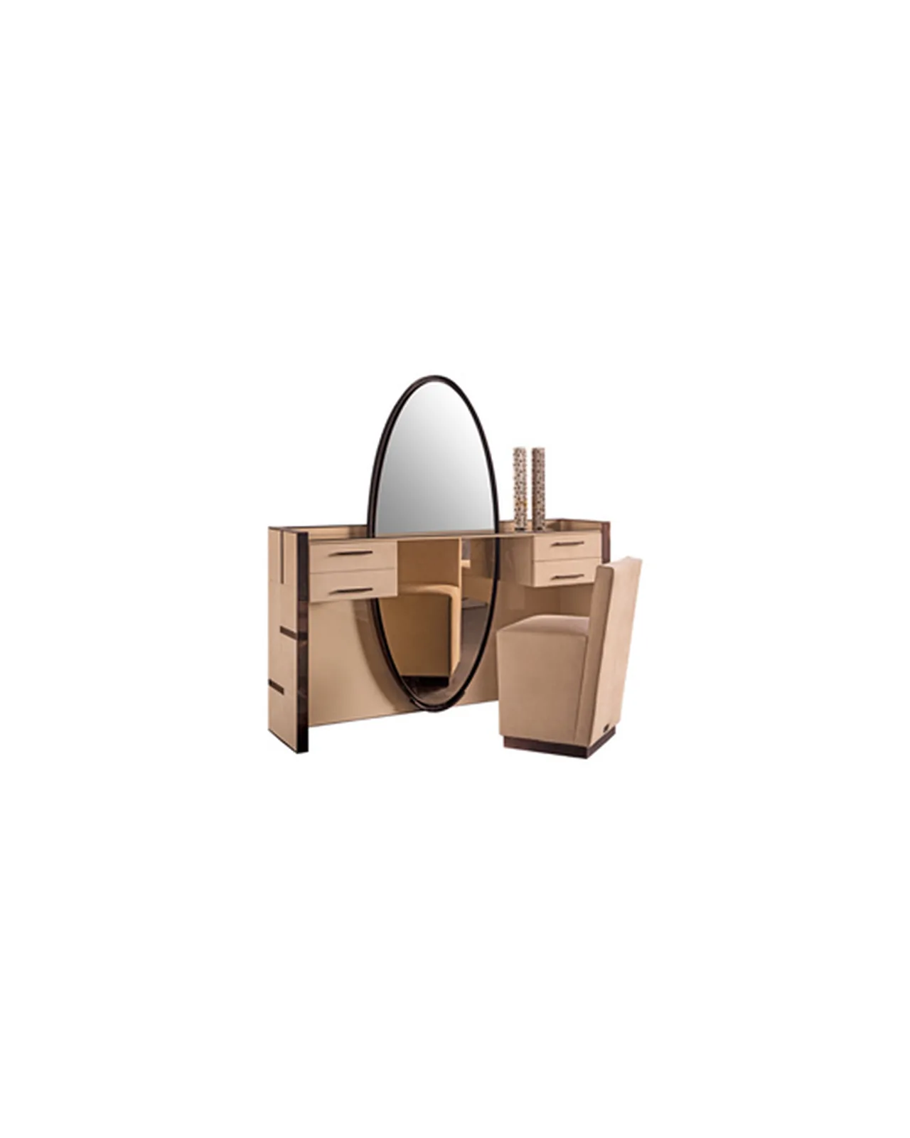 Cromo Dressing Table by Epoque, studio view, photo 1 of 1, Nobili Design catalog