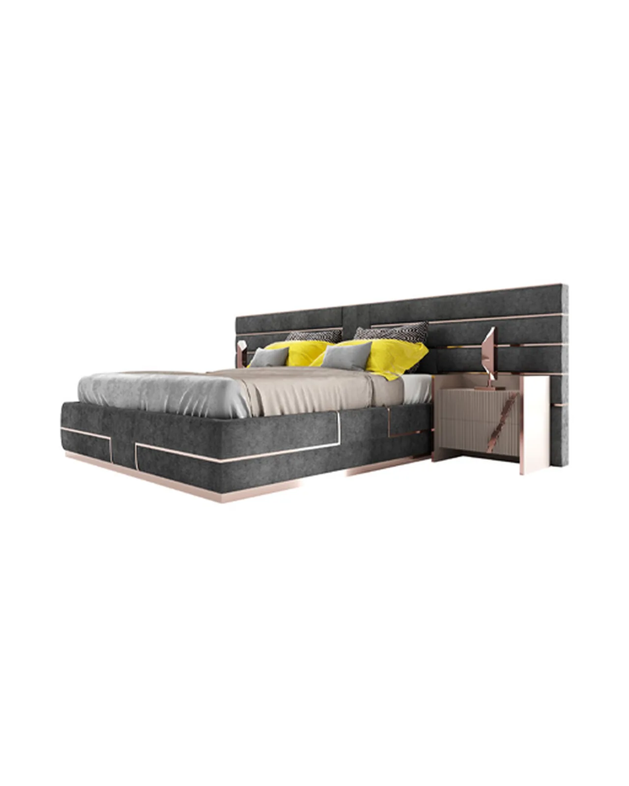 Mochi Bed by Epoque, studio view, photo 2 of 3, Nobili Design catalog