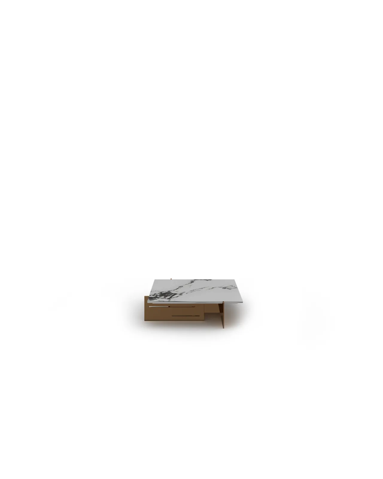 Morganite Coffee Table by Epoque, Exence Expanse collection, coffee table, studio view, photo 1 of 1