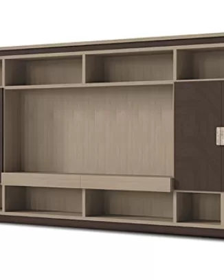 Icon Wall System with TV Opening, Large by Francesco Pasi, Italian furniture manufacturer for the living room