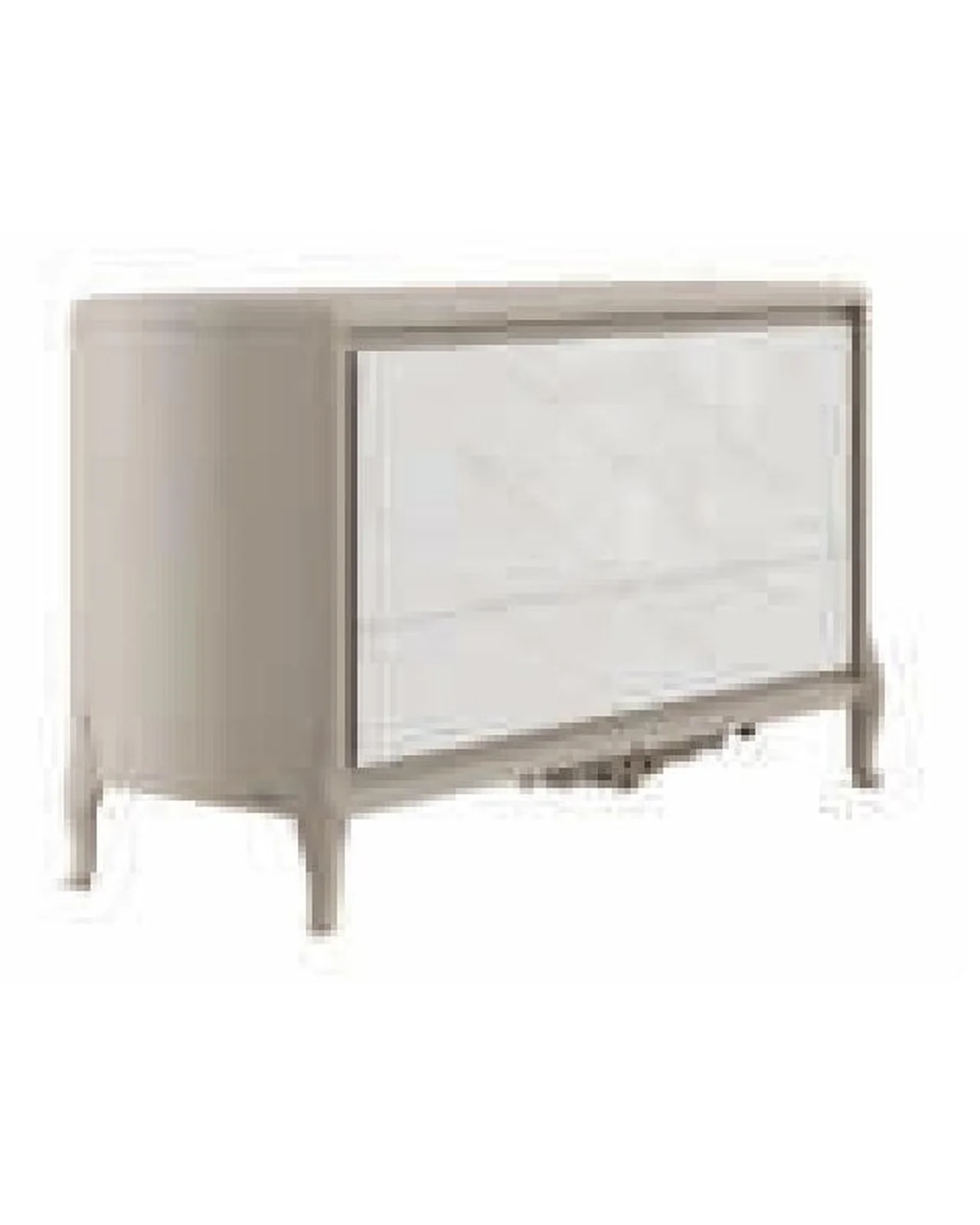 Ocean Chest of Drawers, Hand-carved touch-decor facade by Francesco Pasi, modern Italian bedroom set