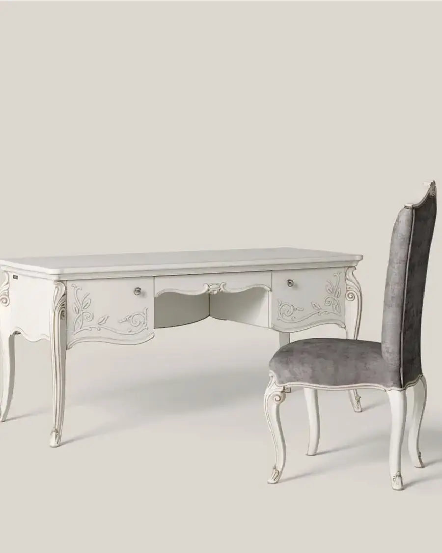 Opera Dining Chair 3012 by Francesco Pasi, carved cherry furniture for the dining room
