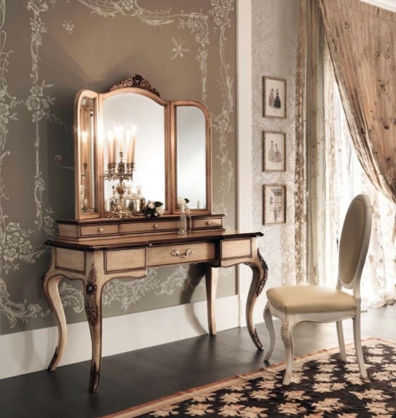 Classic bedroom wardrobe with 2 doors made of wood Gran Guardia 7
