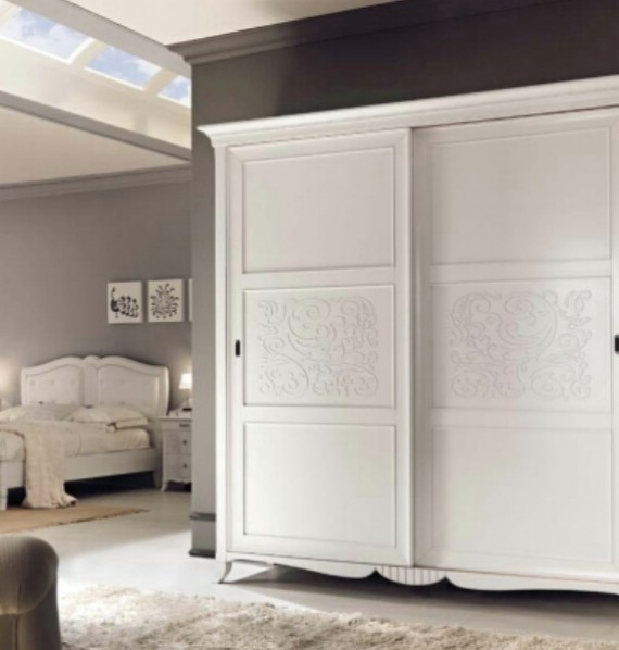New Deco classic upholstered beds made of wood 11