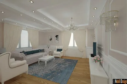 Awesome classic style interior design concept 