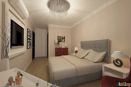 Luxury classic style project for an apartment 
