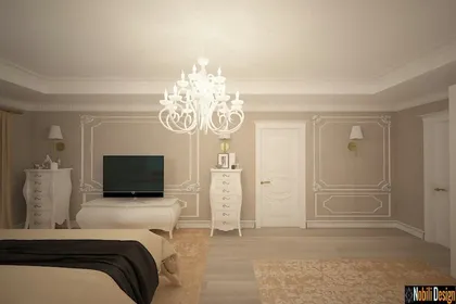 Classic home interior design concept in Monaco