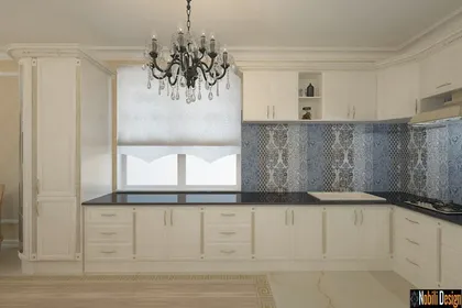Classic style interior design project for a home in Monaco