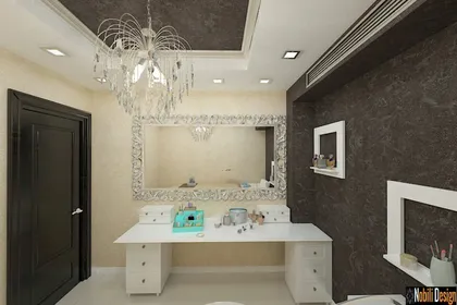 Interior design beauty salon in Monaco