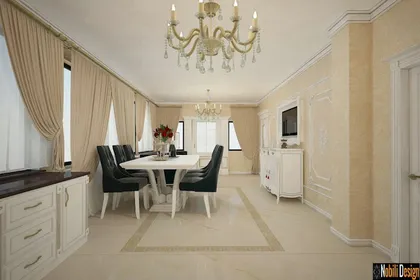 Interior design for a classic house in Marseille