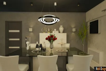 Interior design concept for a modern apartment in Marseille