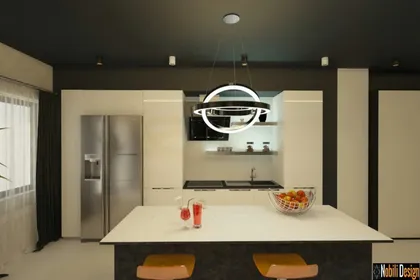 Interior design concept modern apartment in Manchester