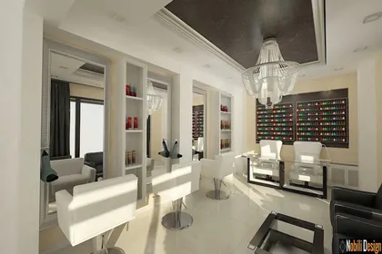 Beauty salon interior design concept in Liverpool