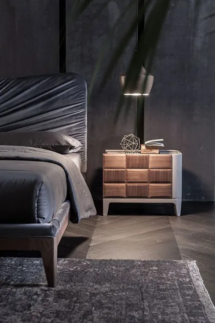 Comodino moderno Dama per camera da letto