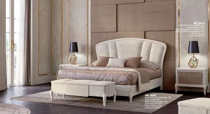 Modern bedroom upholstered bed cod Ocean, modern italian bed