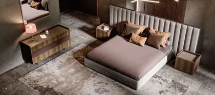 Modern bedroom bed collection Hofman, luxury bedroom furniture