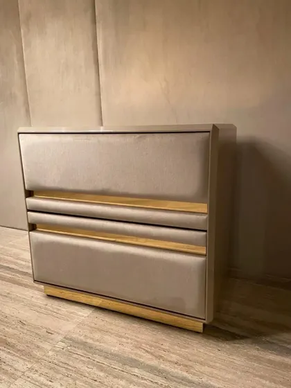 Comodino di lusso di alta gamma a 2 cassetti - Gattopardo 01