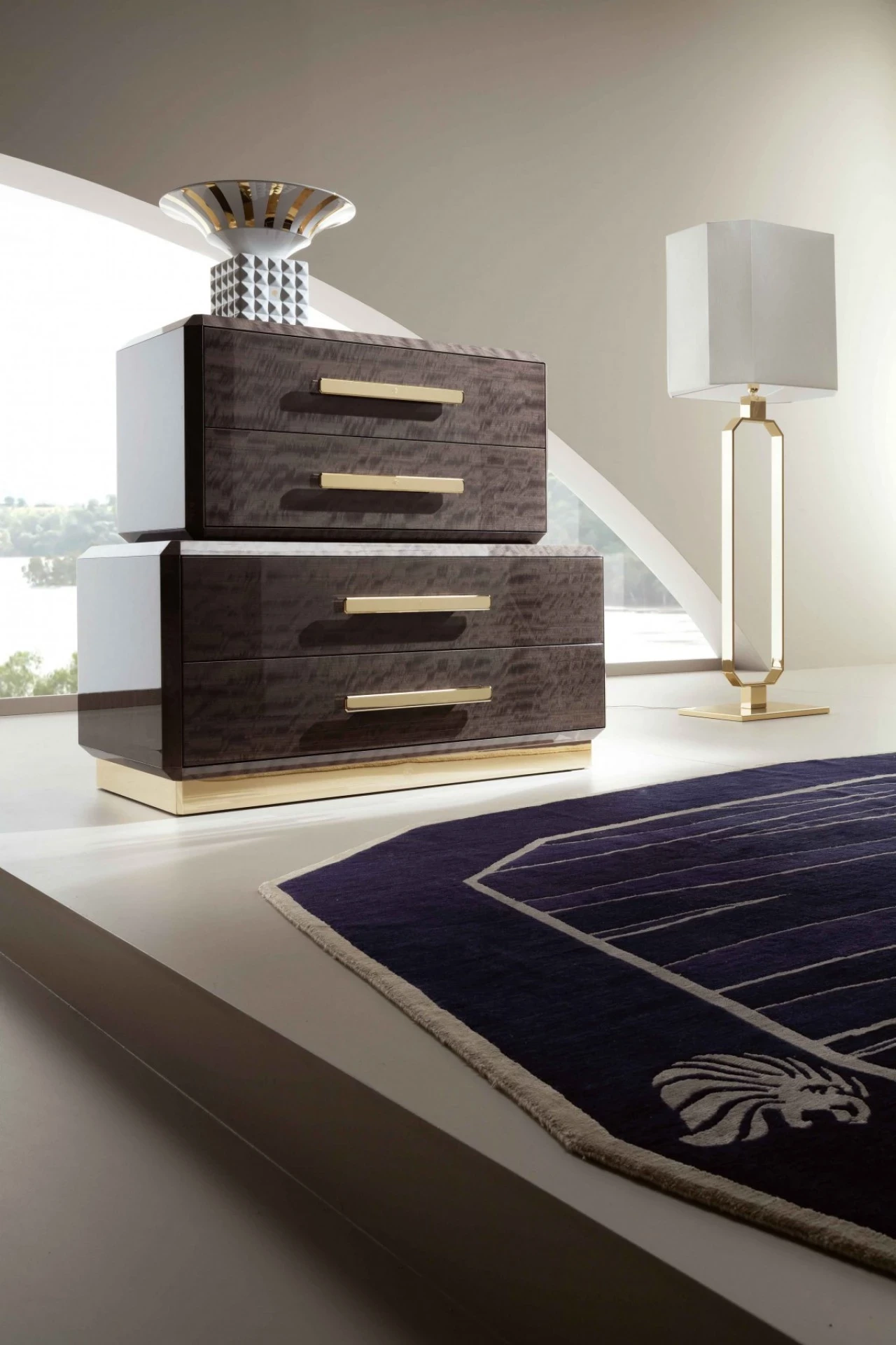 Infinity Luxury Bedroom Furniture Set, Italian bedroom furniture ordered through Nobili Design