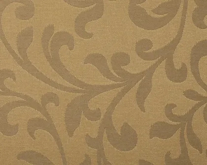 Damask fabric for hotel table linen Rostow Old Gold 7