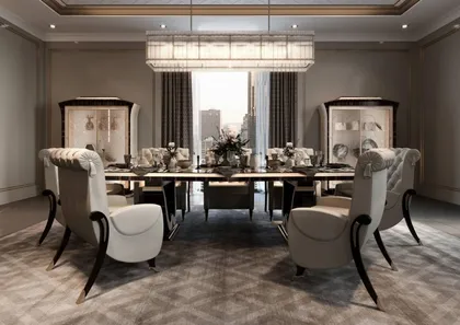 Tavolo da pranzo Richmond, arredamento italiano contemporaneo