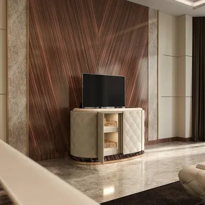 Richmond Bar Cabnet Built in tv, luxury bedroom sets