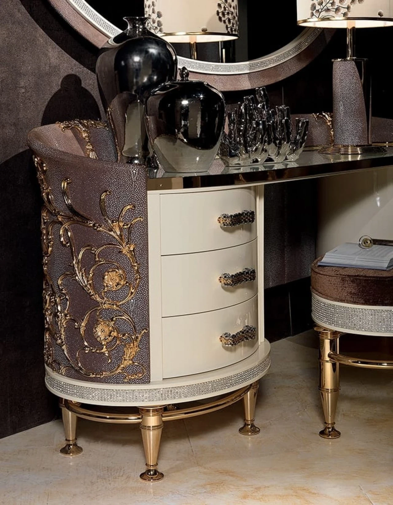 Lilium Bedroom Furniture Set, luxury bedroom furniture sets in one matching finish