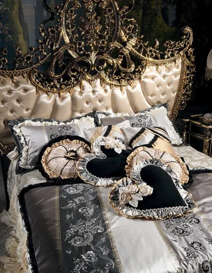Letto della Collezione Royal, arredamento di lusso per la casa