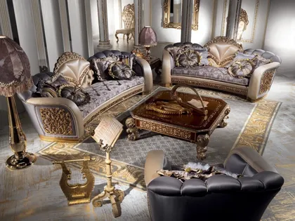 Imperial Living room Collection Italian Furniture Design, luxury furniture
