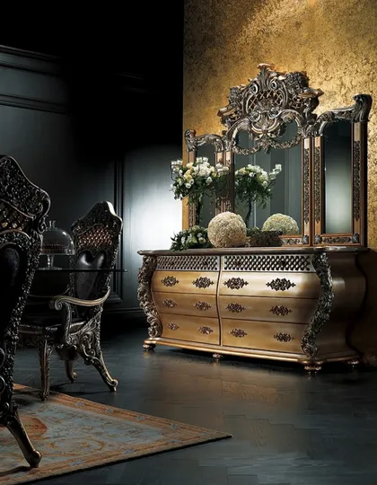 Collezione Emotion per la sala da pranzo, arredamento di lusso