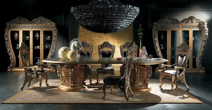 Collezione Emotion per la sala da pranzo, mobili classici