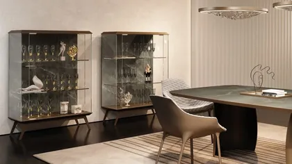 Dettaglio della credenza buffet London