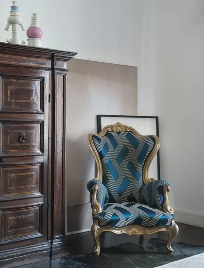 Bohemienne sittingroom armchair, luxury interior furniture