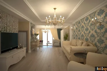 Classic style Villa Interior Organizing Decor
