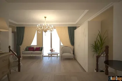 Classic style house interior design in Athens Greece 