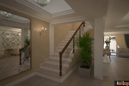 Classic style house interior design in Athens Greece 