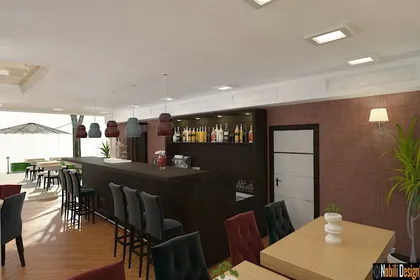 Interior design Mediterranean restaurant