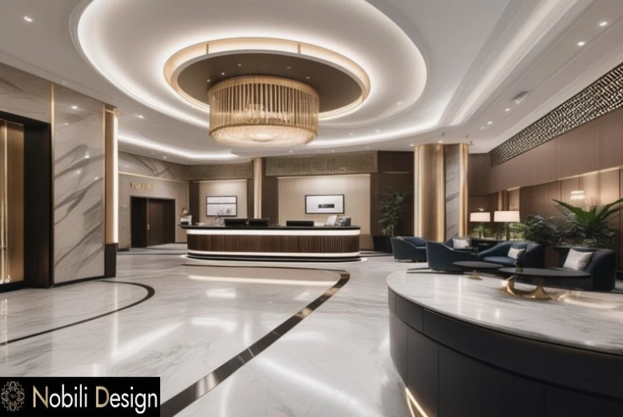 Interior Design for Hotel Reception